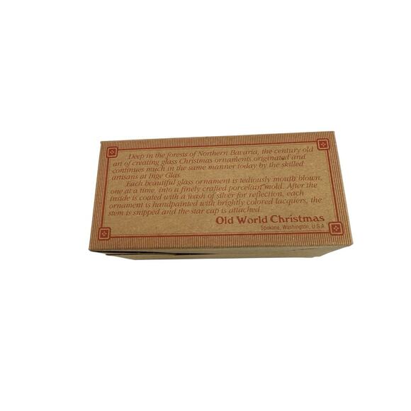 German Blown Glass Clip-on Bird w/ Tails Christmas Tree Ornament Peacock VTG EUC - Picture 7 of 7